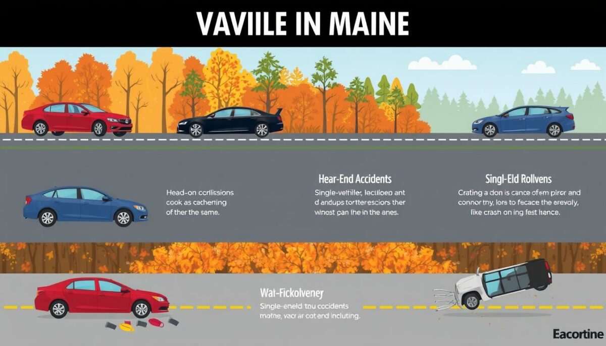 types of crashes Maine